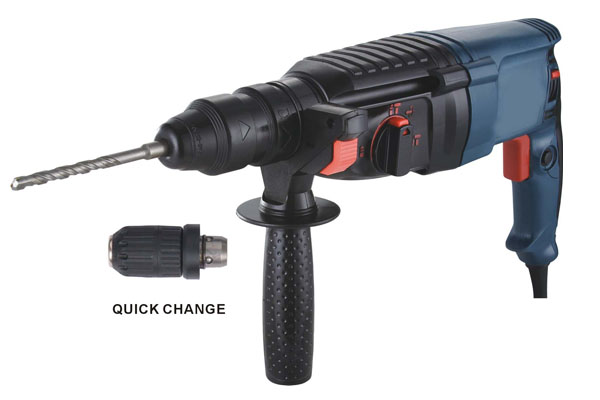 Rotary Hammer with automatic bit locking